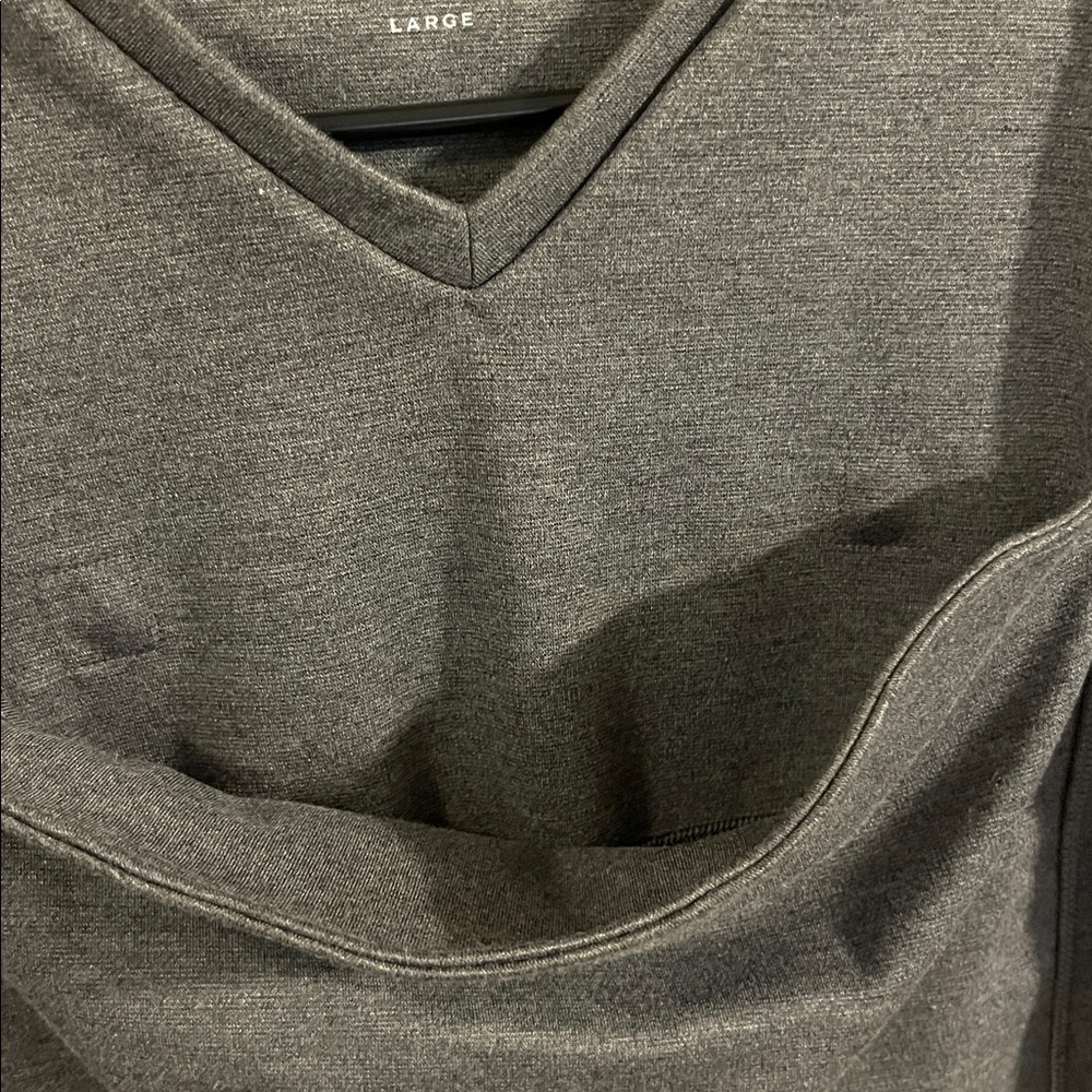 Lalabu Gray Baby Soothing Dads Shirt for Babywearing Large - Picture 6 of 10
